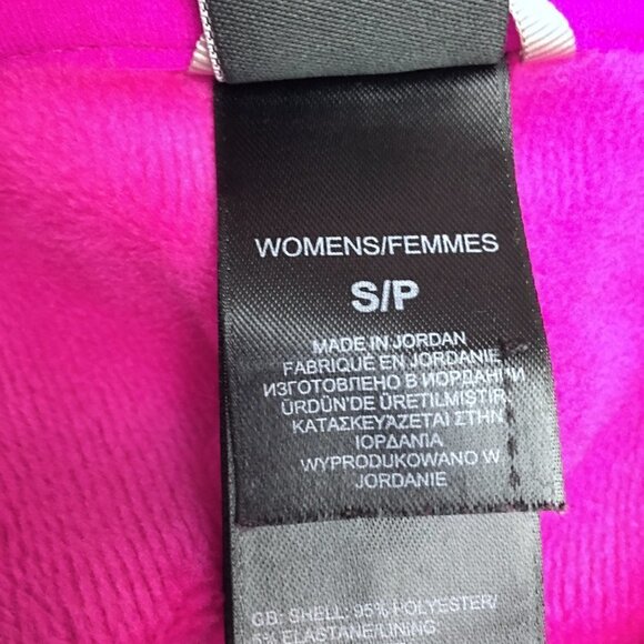The North Face Women's Pink Fleece Jacket Zipper Front Pockets size Small - Picture 8 of 12